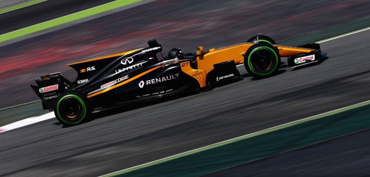 Hülkenberg en el RS17