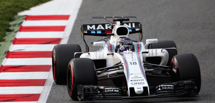 Stroll en el FW40