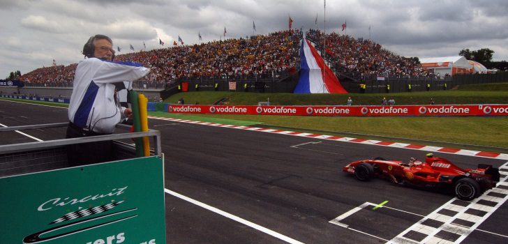 Kimi Raikkonen ganando el GP Francia de 2007