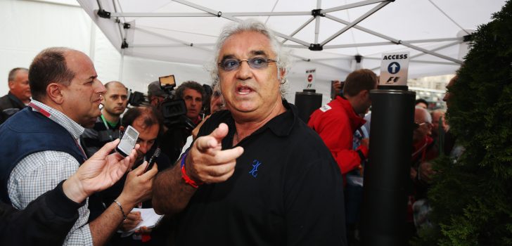 Flavio Briatore en el paddock