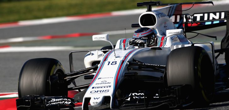 Lance Stroll en el FW40