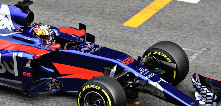 Carlos Sainz en el STR12