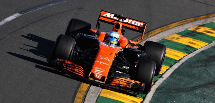 Fernando Alonso en Albert Park