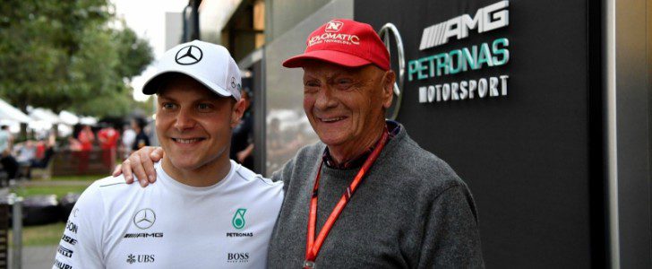 bottas y lauda