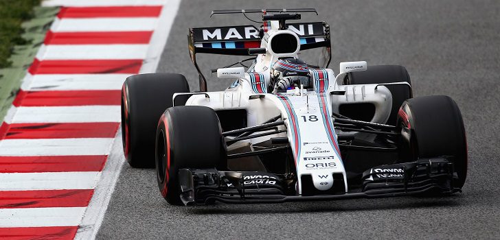 Lance Stroll no lo tiene facil en su debut en la F1