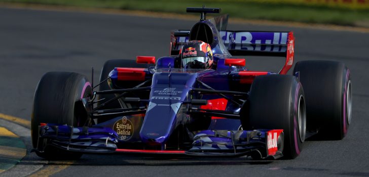 Daniil Kvyat en Australia