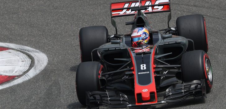 Romain Grosjean en China