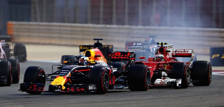  Ricciardo batalla en Sakhir