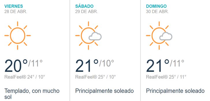 Meteorología en Sochi