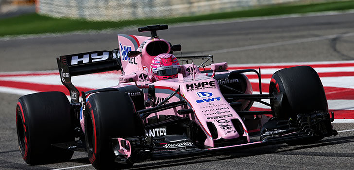 Force India- Test Baréin