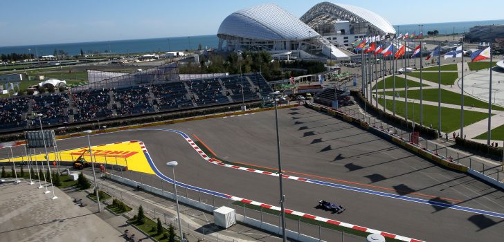 Pascal Wehrlein pilota en Sochi