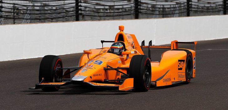 Fernando Alonso en la Indy