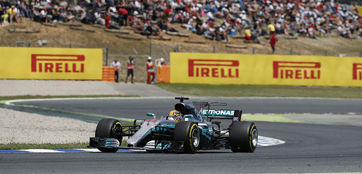 Lewis Hamilton - Carrera Barcelona 2017