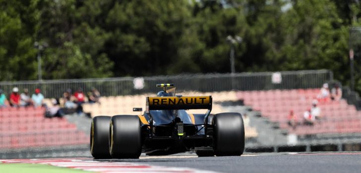 Jolyon Palmer en Barcelona