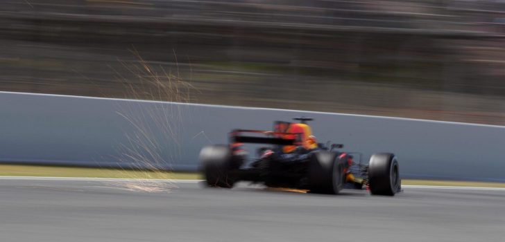 Daniel Ricciardo en Barcelona