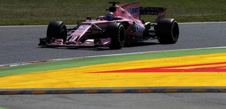 Checo Pérez en España