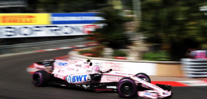 Esteban Ocon durante el GP Mónaco 2017. Copyright: Sahara Force India F1 Team