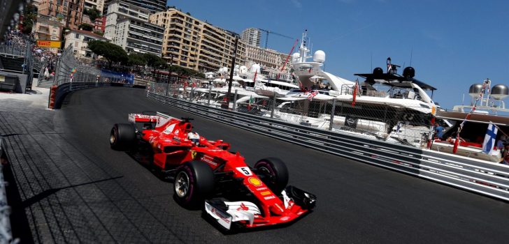 Sebastian Vettel en Mónaco 1