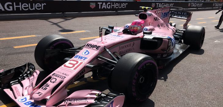 Force India en Mónaco