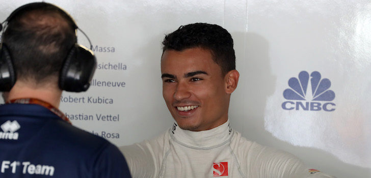 Wehrlein en el box