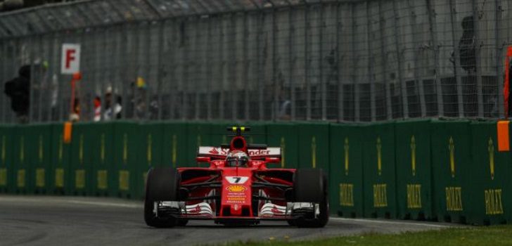 Kimi Räikkönen durante el GP Canadá 2017