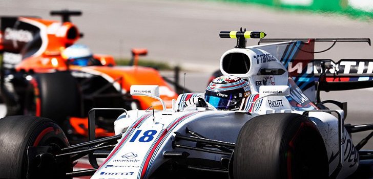 Stroll, durante el GP de Canadá