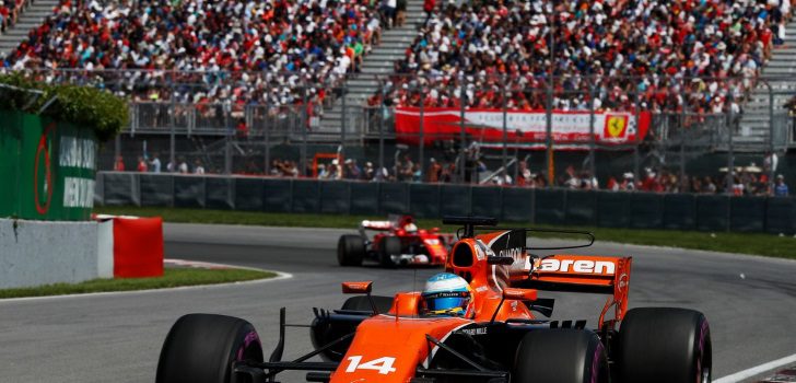 Alonso, en el GP de Canadá