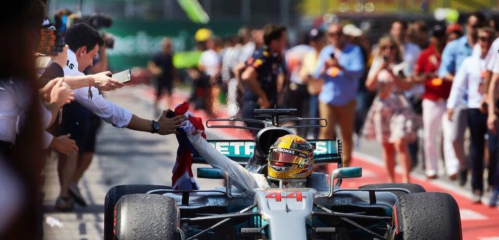 Hamilton, tras ganar en Canadá