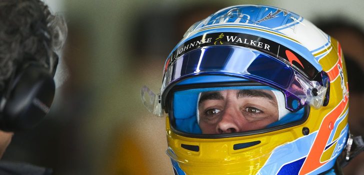 Fernando Alonso durante el GP de Canadá