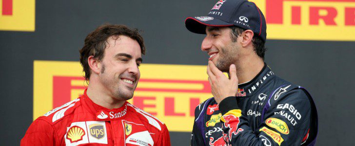 Alonso y Ricciardo