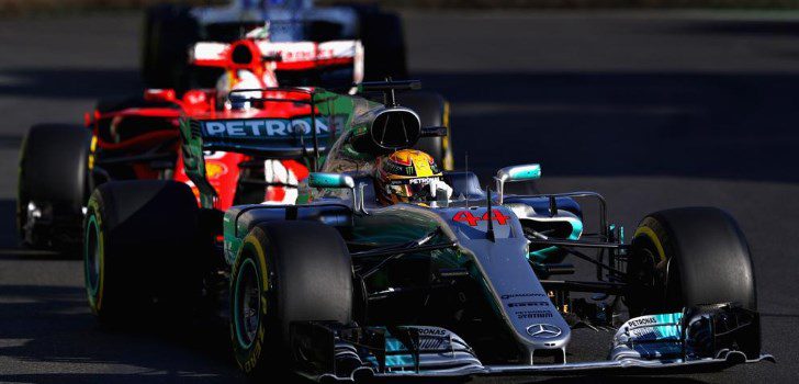 Vettel y Hamilton