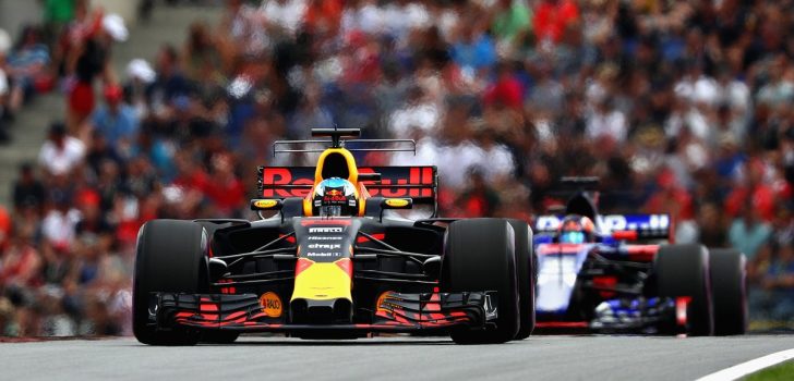 Daniel Ricciardo en Austria