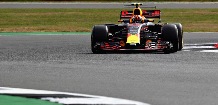 Verstappen en Silverstone