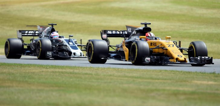 Nico Hülkenberg en Silverstone