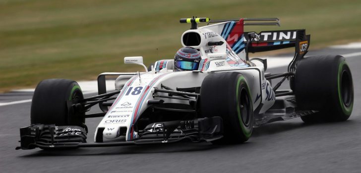 Lance Stroll en Silverstone