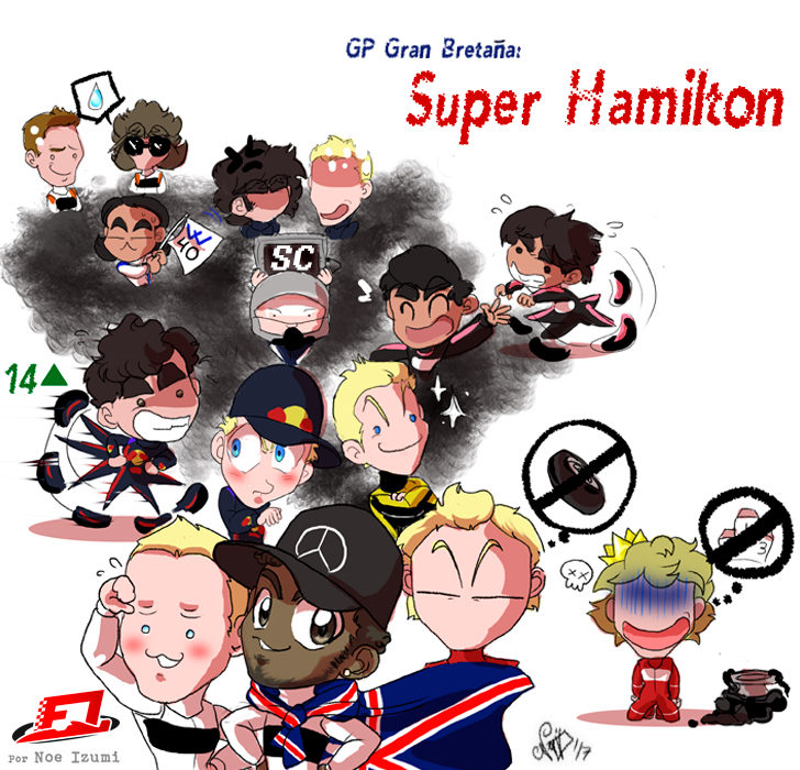 Los Chibis 227: Super Hamilton