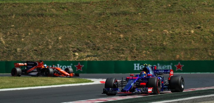 Carlos Sainz en Hungría