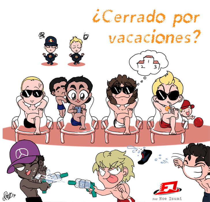 Los Chibis 229:¿Cerrado por vacaciones?