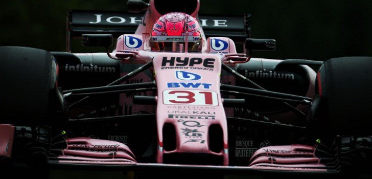 Force India en Spa