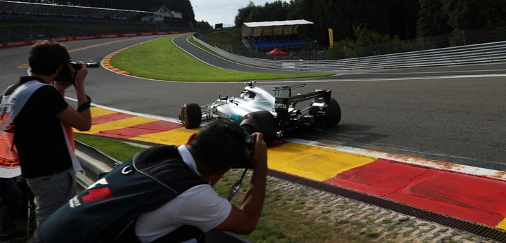 Valtteri Bottas en su primer año con Mercedes