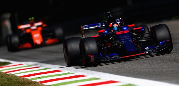 Kvyat en Monza