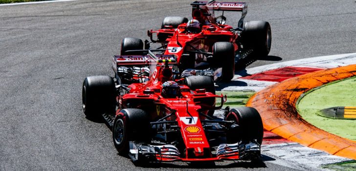 Vettel y Räikkönen