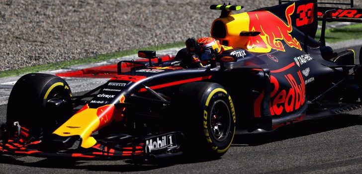 Max Verstappen en Monza