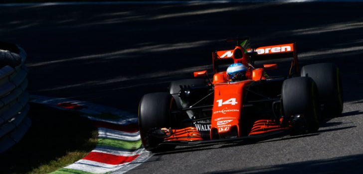 Fernando Alonso en Monza