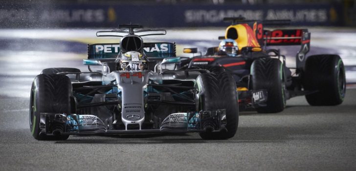 Hamilton en Singapur