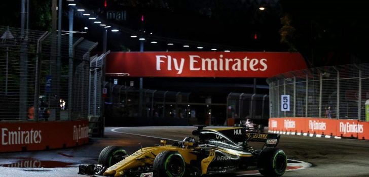 Nico Hülkenberg en Singapur