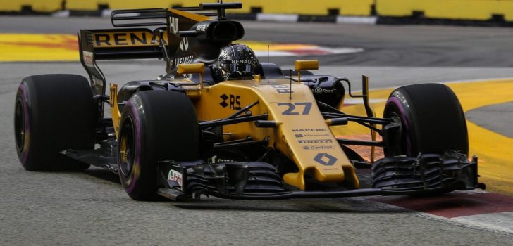 Nico Hülkenberg en Singapur