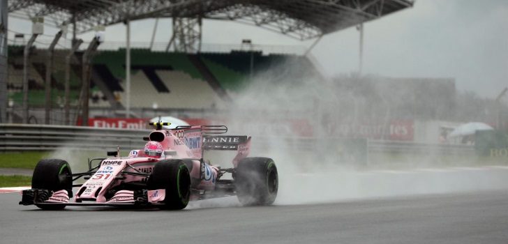 Esteban Ocon en Malasia