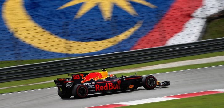 Max Verstappen en Malasia