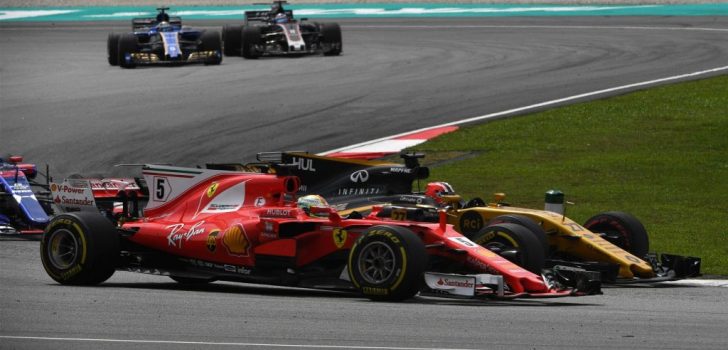 Sebastian Vettel en Sepang